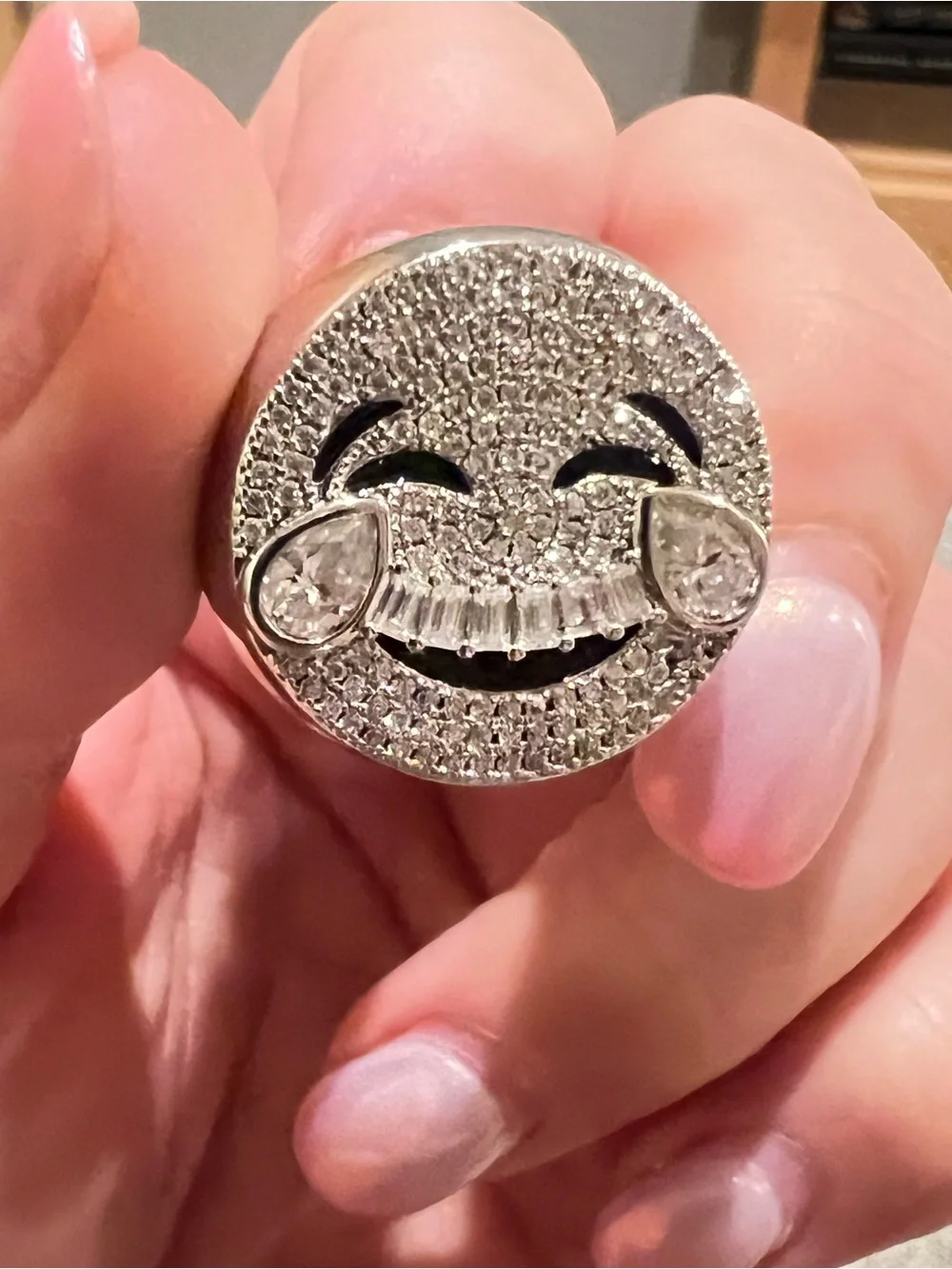 N/A sparkling silver